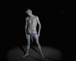 Arty - Blue Belt - Gay Art Male Art by Michael Taggart Photography